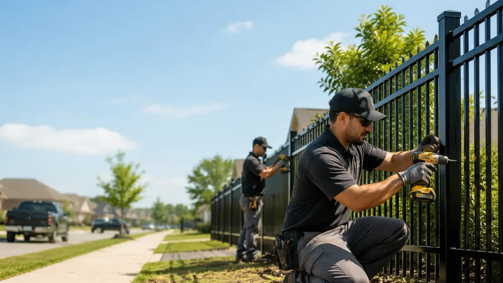 Metal Fence Installation in Chesapeake, OH